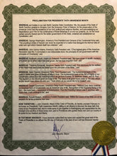 Load image into Gallery viewer, Presidents' Faith Awareness Month - February