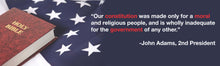 Load image into Gallery viewer, Founding Fathers' Faith Awareness Month Horizontal Banners